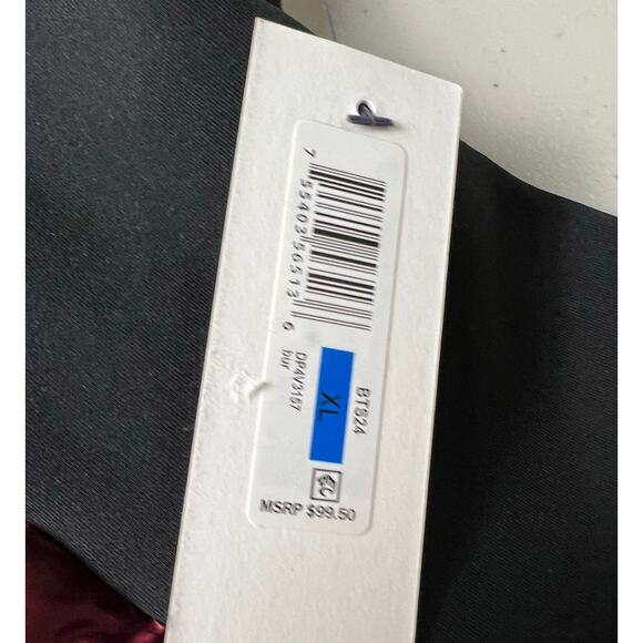 DKNY Women's Hooded Puffer Vest w/ Contrast Scuba & Faux Fur Collar NWT SIZE XL - Picture 6 of 9